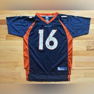 Hoff #16 Denver Broncos NFL Reebok Jersey Youth Size XL 18-20